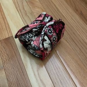 Vera Bradley travel jewelry pouch